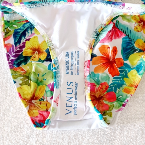 VENUS Tie-Side Tropical Vibes Bikini Bottom, size S - Picture 7 of 7